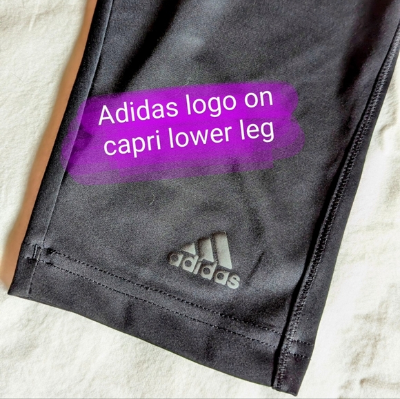 Adidas climalite size Med ladies capri style yoga leggings - Picture 8 of 13